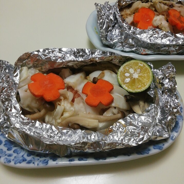 豚肉と野菜ときのこのホイル焼き レシピ 作り方 By イク9110 楽天レシピ 豚肉と野菜ときのこのホイル焼き レシピ 作り方 By イク9110 楽天レシピ